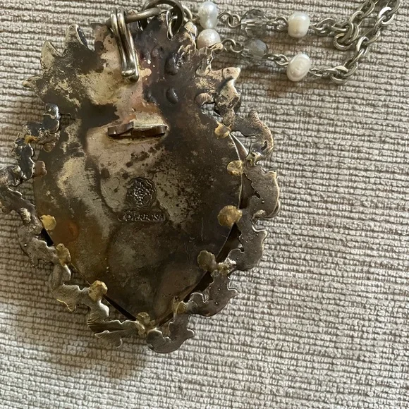 Gold Heart Pendant Necklace - Picture 7 of 7